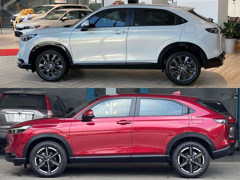 So sánh các phiên bản Honda HRV